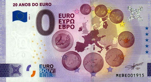 Banconota zero euro - ,