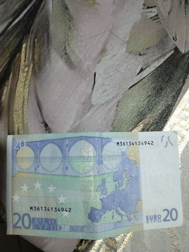 Banconota euro rara - rara, con