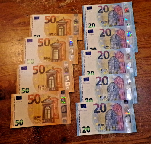Banconote 300 euro face 50 - euro's,