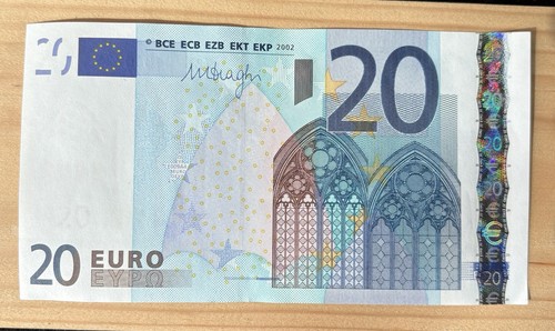 Banconota euro non - euro,
