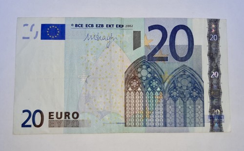 Banconota euro del - banconota, 20
