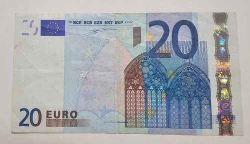 Banconota euro unione - banconota, 20
