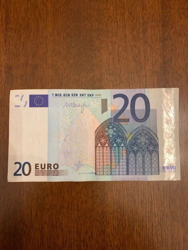 Banconota euro anno 2002 - banconota,