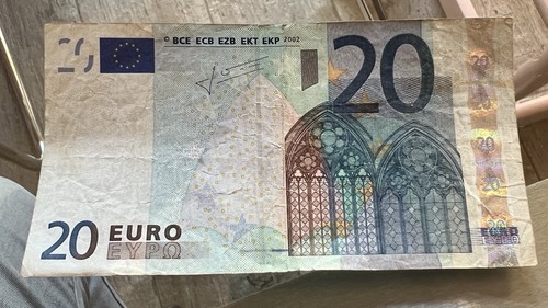 Banconota euro anno - banconota, 20