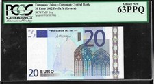 20 EURO 2002 Draghi firma