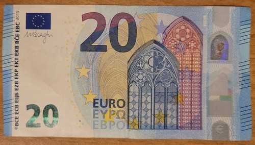 Banconota euro rarissima - da,