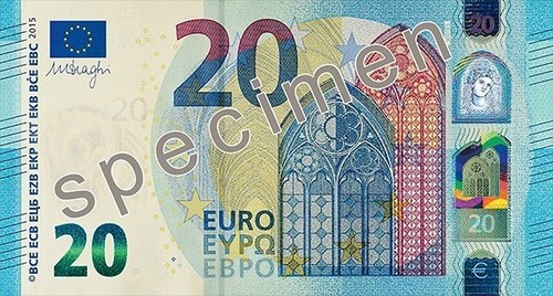 Banconota 20 euro - da,