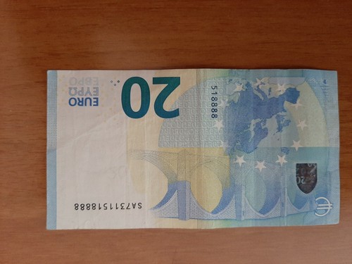Banconota euro m draghi - banconota,