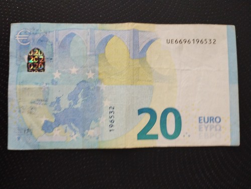 Banconota rara euro 2015 - banconota, 20
