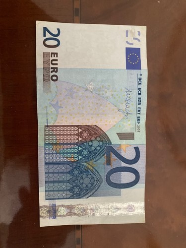 Banconota rara euro - da,