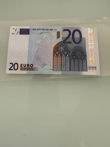 Banconota euro prima - 20,