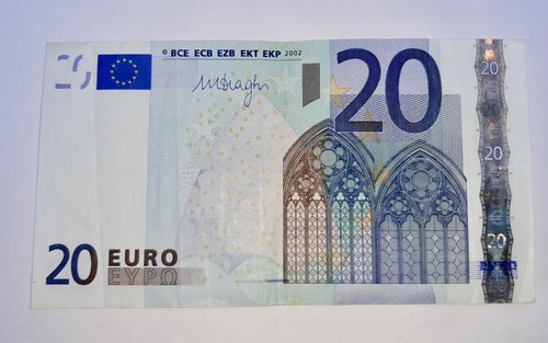 Banconota euro del 2002 - 20,