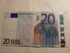 Banconota da 20 euro anno 2002